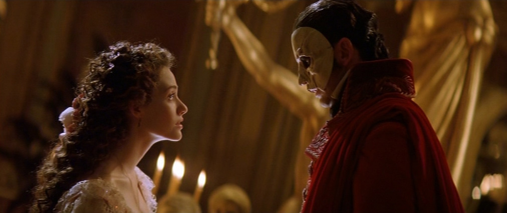 The Phantom of the Opera (2004). Cinematography by John Mathieson. Starring Emmy Rossum. The Phantom of the Opera