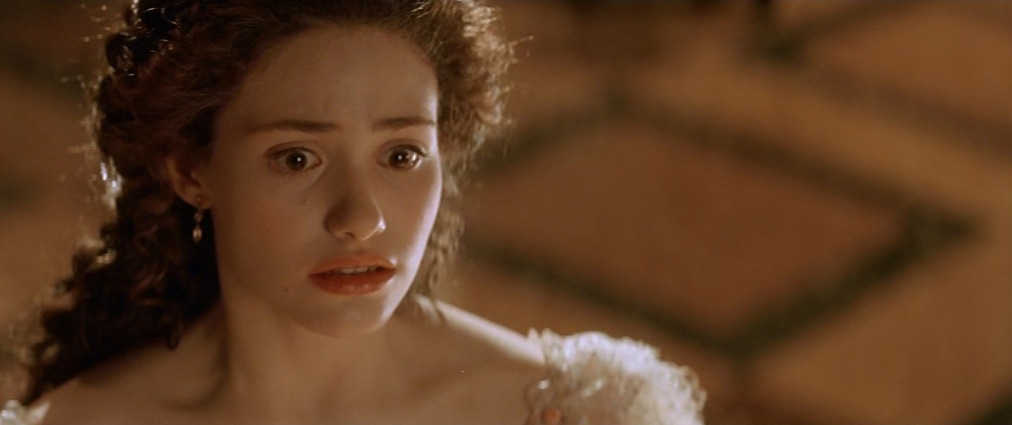 The Phantom of the Opera (2004). Cinematography by John Mathieson. Starring Emmy Rossum. The Phantom of the Opera