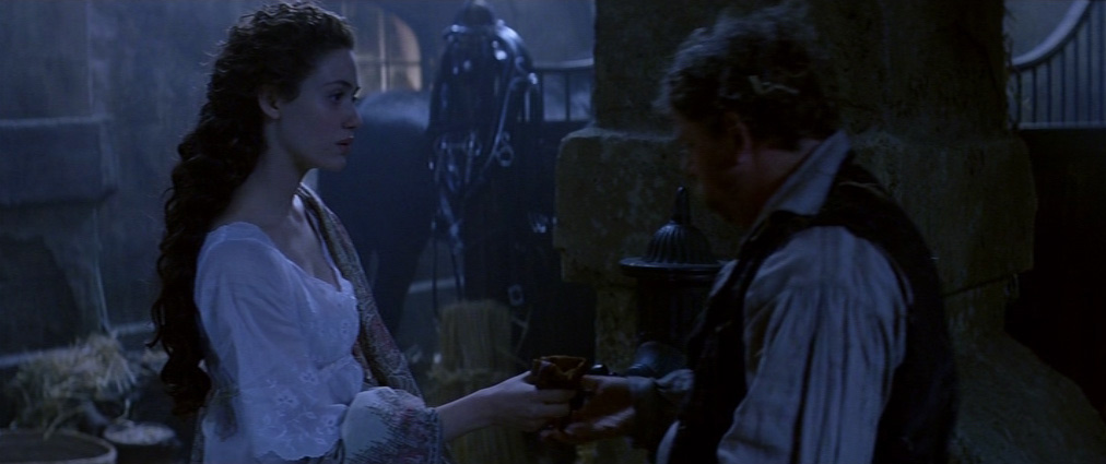 The Phantom of the Opera (2004). Cinematography by John Mathieson. Starring Emmy Rossum. The Phantom of the Opera