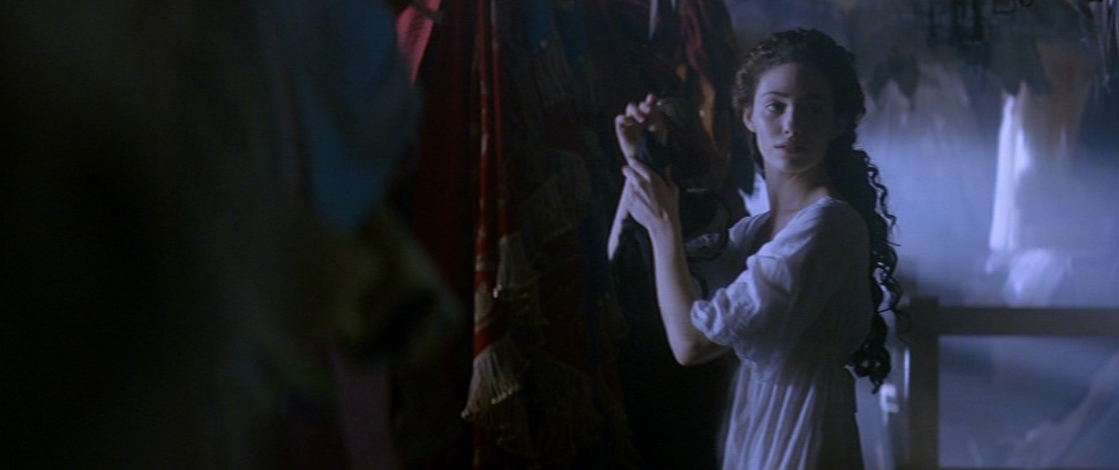 The Phantom of the Opera (2004). Cinematography by John Mathieson. Starring Emmy Rossum. The Phantom of the Opera