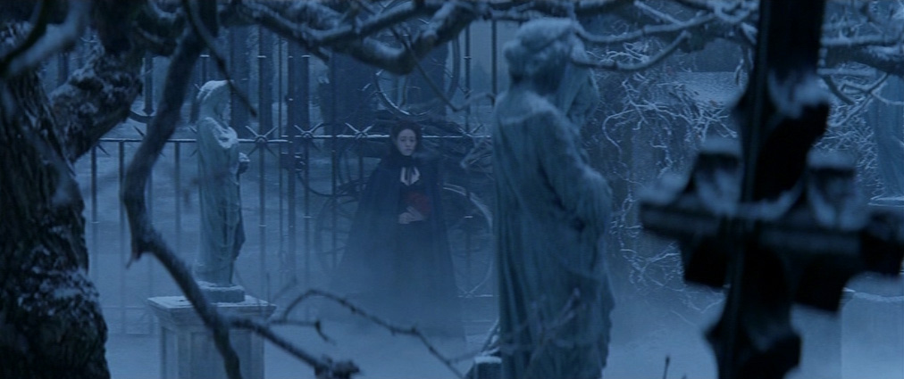 The Phantom of the Opera (2004). Cinematography by John Mathieson. Starring Emmy Rossum. The Phantom of the Opera