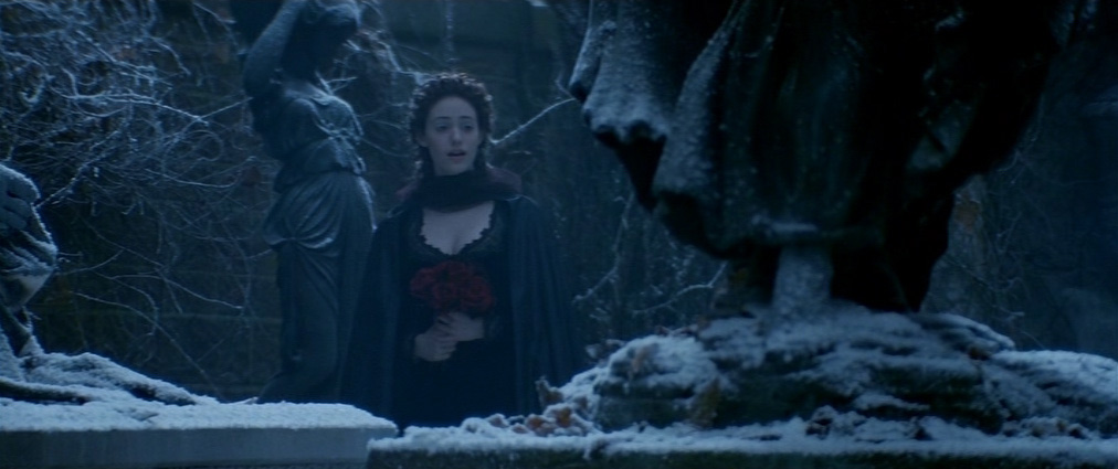 The Phantom of the Opera (2004). Cinematography by John Mathieson. Starring Emmy Rossum. The Phantom of the Opera