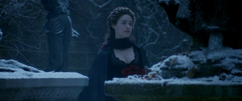 The Phantom of the Opera (2004). Cinematography by John Mathieson. Starring Emmy Rossum. The Phantom of the Opera