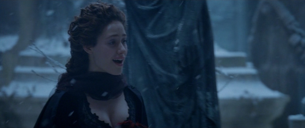 The Phantom of the Opera (2004). Cinematography by John Mathieson. Starring Emmy Rossum. The Phantom of the Opera