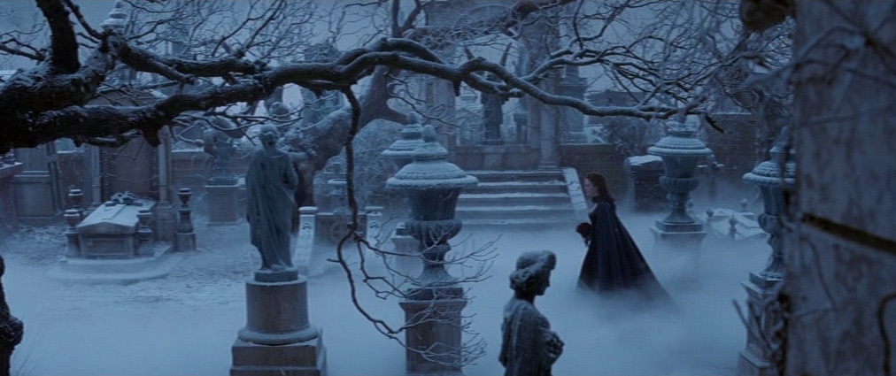 The Phantom of the Opera (2004). Cinematography by John Mathieson. Starring Emmy Rossum. The Phantom of the Opera