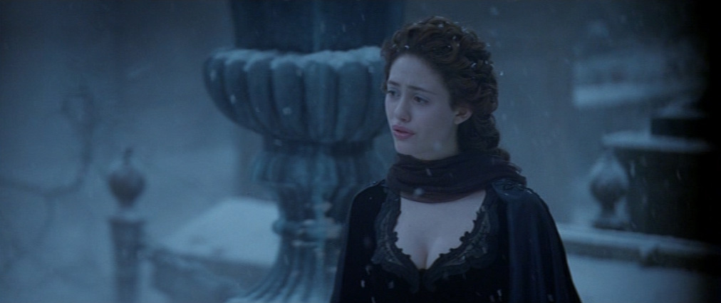 The Phantom of the Opera (2004). Cinematography by John Mathieson. Starring Emmy Rossum. The Phantom of the Opera
