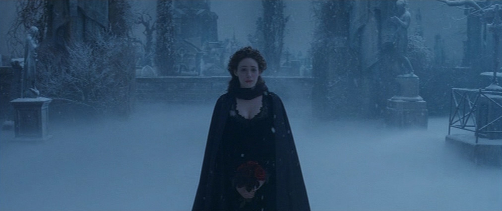 The Phantom of the Opera (2004). Cinematography by John Mathieson. Starring Emmy Rossum. The Phantom of the Opera