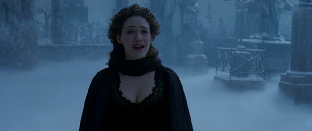 The Phantom of the Opera (2004). Cinematography by John Mathieson. Starring Emmy Rossum. The Phantom of the Opera