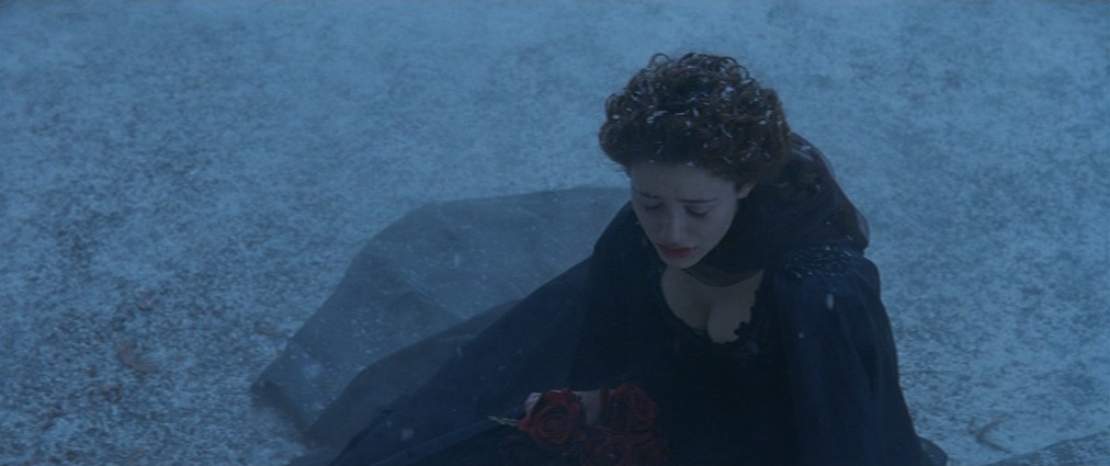 The Phantom of the Opera (2004). Cinematography by John Mathieson. Starring Emmy Rossum. The Phantom of the Opera