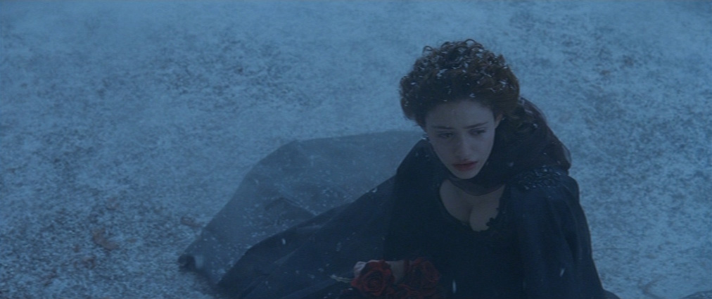 The Phantom of the Opera (2004). Cinematography by John Mathieson. Starring Emmy Rossum. The Phantom of the Opera