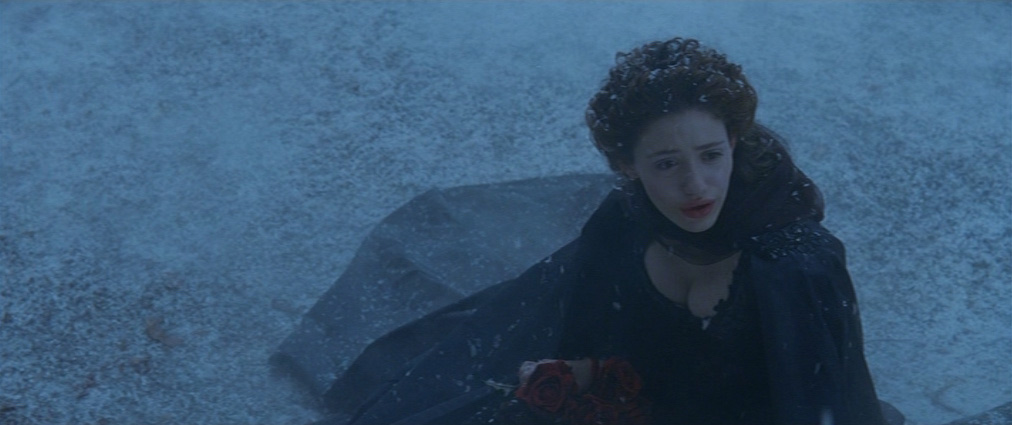 The Phantom of the Opera (2004). Cinematography by John Mathieson. Starring Emmy Rossum. The Phantom of the Opera
