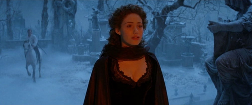 The Phantom of the Opera (2004). Cinematography by John Mathieson. Starring Emmy Rossum. The Phantom of the Opera