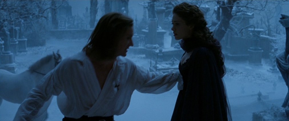 The Phantom of the Opera (2004). Cinematography by John Mathieson. Starring Emmy Rossum. The Phantom of the Opera