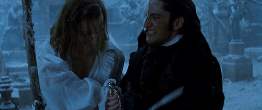 The Phantom of the Opera (2004). Cinematography by John Mathieson. Starring Emmy Rossum. The Phantom of the Opera