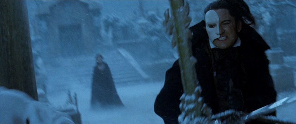 The Phantom of the Opera (2004). Cinematography by John Mathieson. Starring Emmy Rossum. The Phantom of the Opera