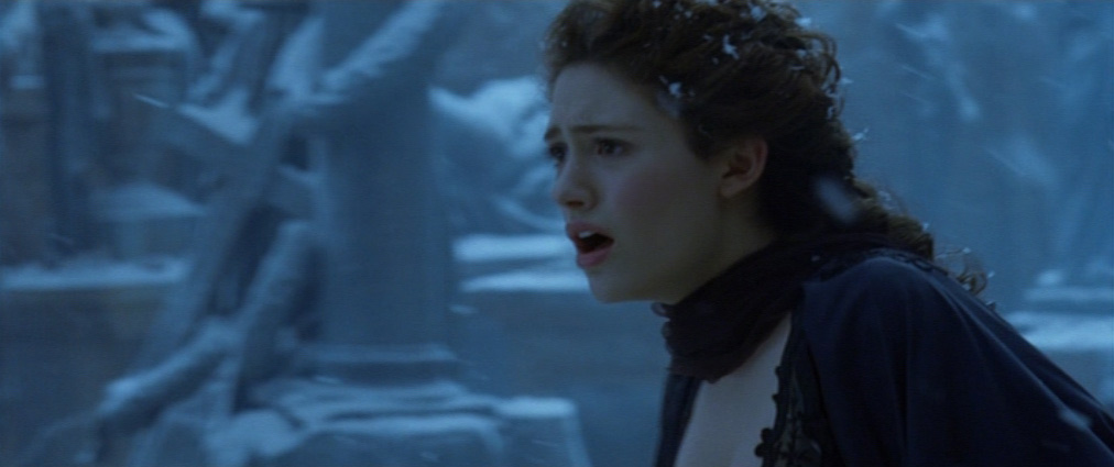 The Phantom of the Opera (2004). Cinematography by John Mathieson. Starring Emmy Rossum. The Phantom of the Opera