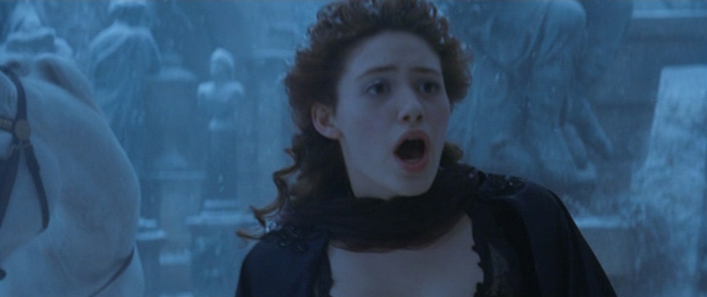 The Phantom of the Opera (2004). Cinematography by John Mathieson. Starring Emmy Rossum. The Phantom of the Opera