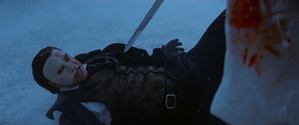 The Phantom of the Opera (2004). Cinematography by John Mathieson. Starring Emmy Rossum. The Phantom of the Opera