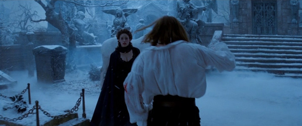 The Phantom of the Opera (2004). Cinematography by John Mathieson. Starring Emmy Rossum. The Phantom of the Opera