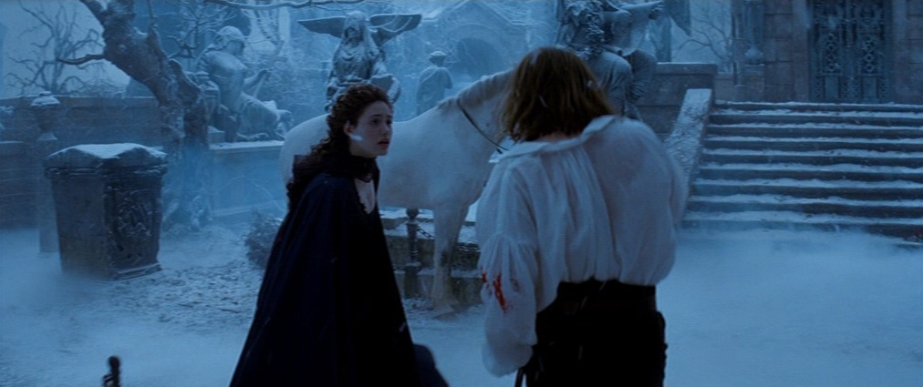 The Phantom of the Opera (2004). Cinematography by John Mathieson. Starring Emmy Rossum. The Phantom of the Opera