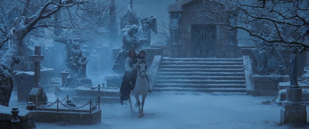 The Phantom of the Opera (2004). Cinematography by John Mathieson. Starring Emmy Rossum. The Phantom of the Opera