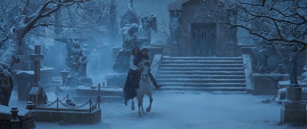 The Phantom of the Opera (2004). Cinematography by John Mathieson. Starring Emmy Rossum. The Phantom of the Opera