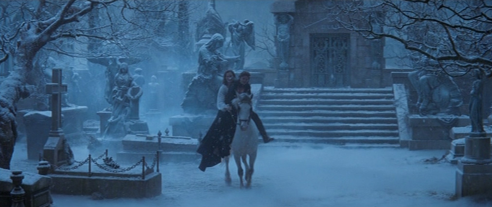 The Phantom of the Opera (2004). Cinematography by John Mathieson. Starring Emmy Rossum. The Phantom of the Opera