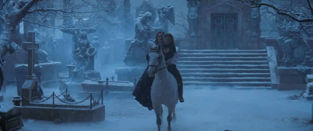 The Phantom of the Opera (2004). Cinematography by John Mathieson. Starring Emmy Rossum. The Phantom of the Opera