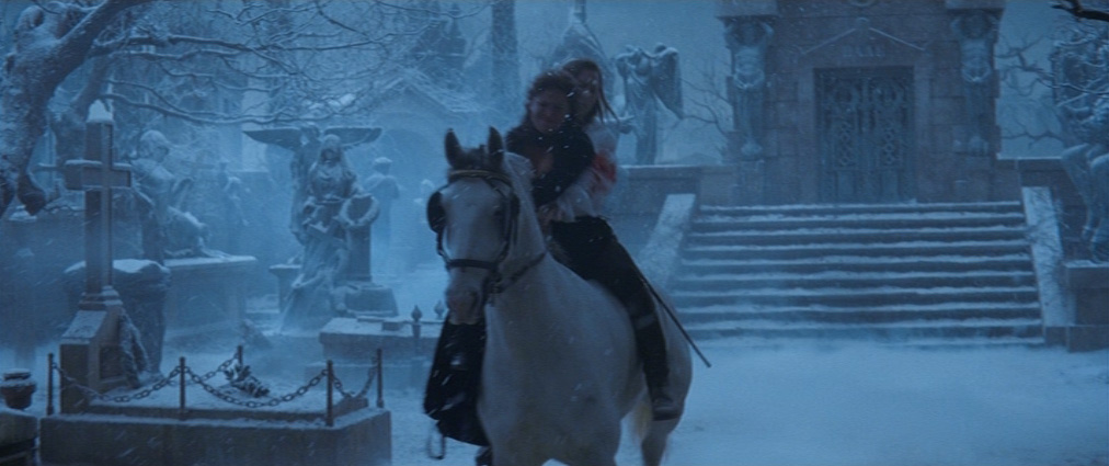 The Phantom of the Opera (2004). Cinematography by John Mathieson. Starring Emmy Rossum. The Phantom of the Opera