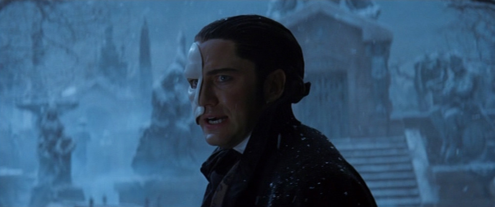 The Phantom of the Opera (2004). Cinematography by John Mathieson. Starring Emmy Rossum. The Phantom of the Opera