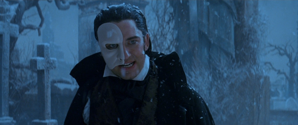 The Phantom of the Opera (2004). Cinematography by John Mathieson. Starring Emmy Rossum. The Phantom of the Opera