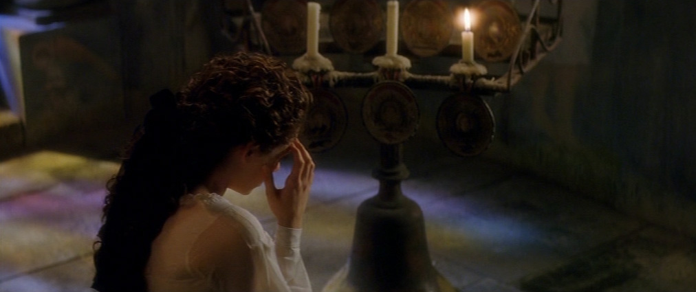 The Phantom of the Opera (2004). Cinematography by John Mathieson. Starring Emmy Rossum. The Phantom of the Opera