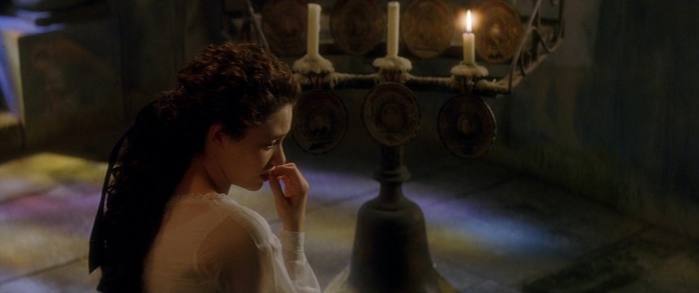 The Phantom of the Opera (2004). Cinematography by John Mathieson. Starring Emmy Rossum. The Phantom of the Opera