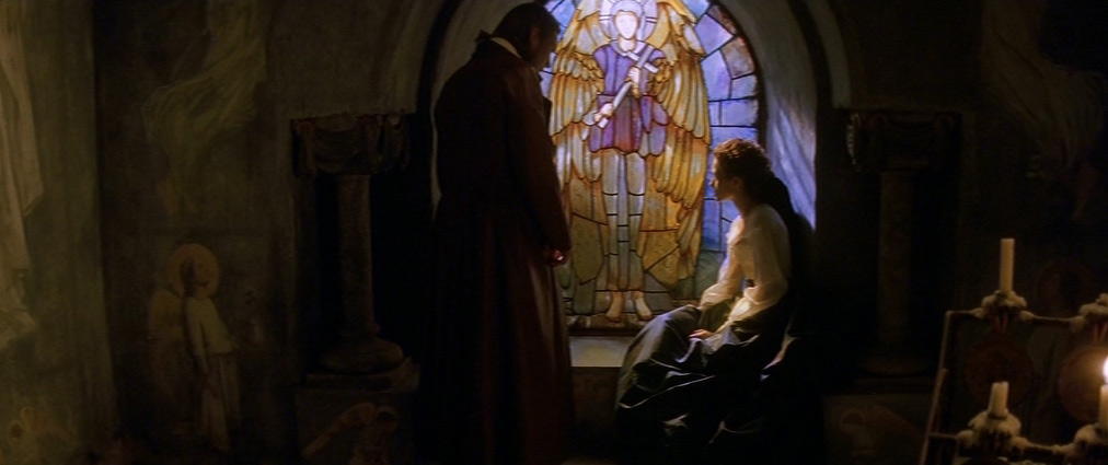 The Phantom of the Opera (2004). Cinematography by John Mathieson. Starring Emmy Rossum. The Phantom of the Opera