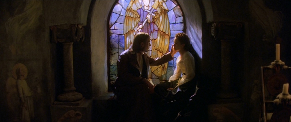 The Phantom of the Opera (2004). Cinematography by John Mathieson. Starring Emmy Rossum. The Phantom of the Opera