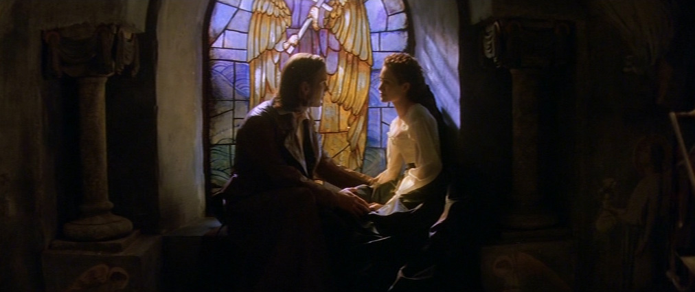 The Phantom of the Opera (2004). Cinematography by John Mathieson. Starring Emmy Rossum. The Phantom of the Opera