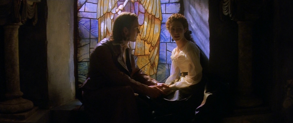 The Phantom of the Opera (2004). Cinematography by John Mathieson. Starring Emmy Rossum. The Phantom of the Opera