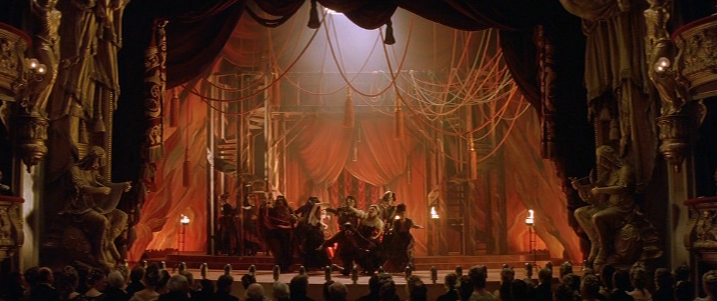 The Phantom of the Opera (2004). Cinematography by John Mathieson. Starring Emmy Rossum. The Phantom of the Opera