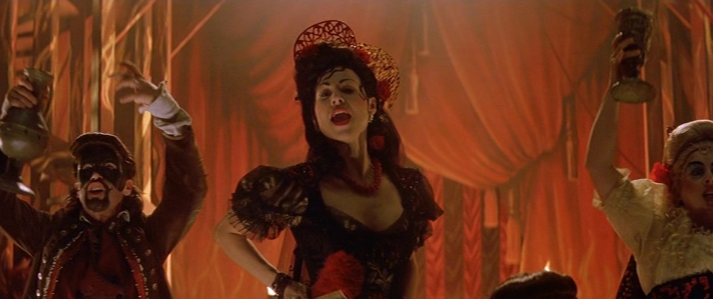 The Phantom of the Opera (2004). Cinematography by John Mathieson. Starring Emmy Rossum. Minnie Driver in The Phantom of the Opera