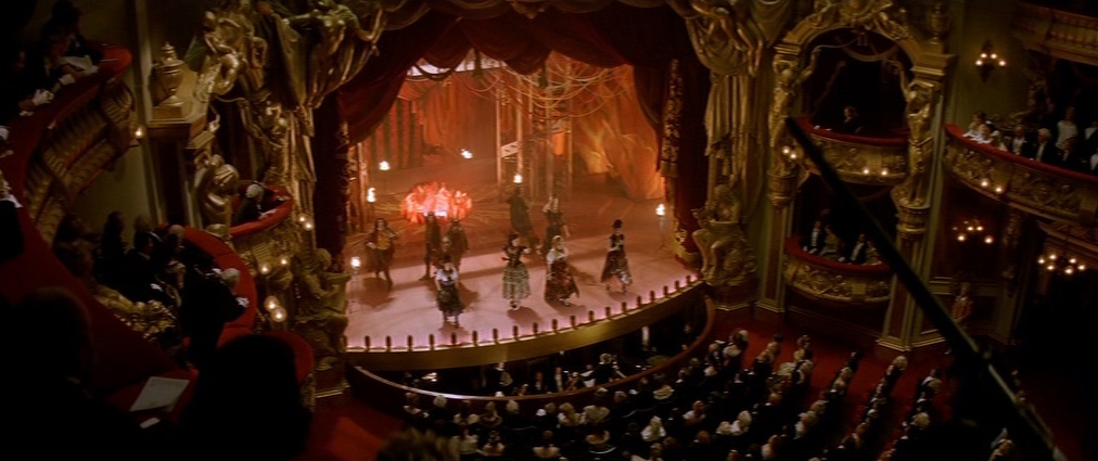 The Phantom of the Opera (2004). Cinematography by John Mathieson. Starring Emmy Rossum. The Phantom of the Opera