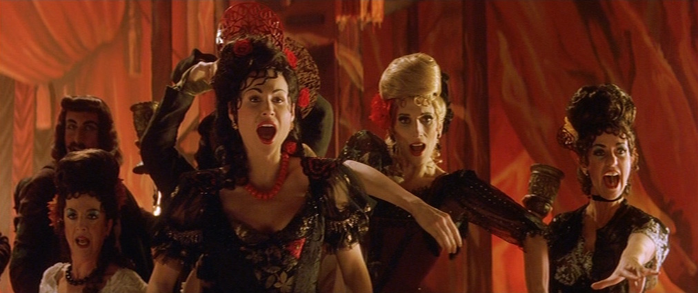 The Phantom of the Opera (2004). Cinematography by John Mathieson. Starring Emmy Rossum. Minnie Driver in The Phantom of the Opera