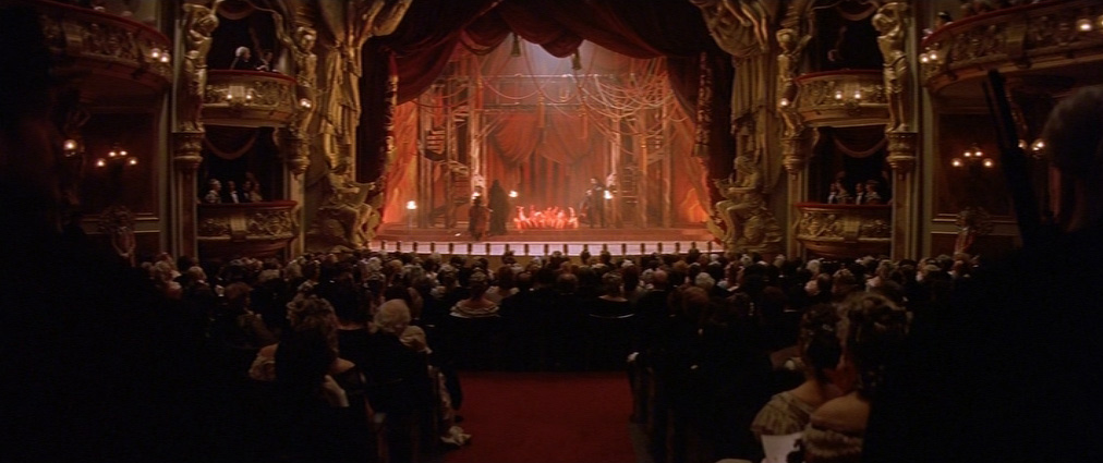 The Phantom of the Opera (2004). Cinematography by John Mathieson. Starring Emmy Rossum. The Phantom of the Opera