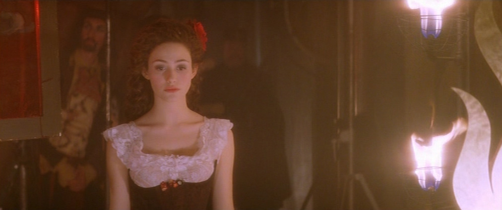 The Phantom of the Opera (2004). Cinematography by John Mathieson. Starring Emmy Rossum. The Phantom of the Opera