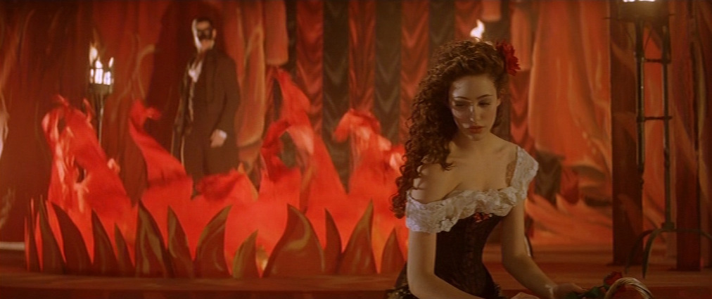 The Phantom of the Opera (2004). Cinematography by John Mathieson. Starring Emmy Rossum. The Phantom of the Opera