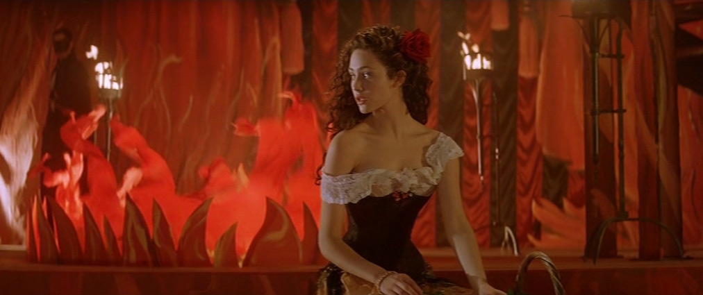 The Phantom of the Opera (2004). Cinematography by John Mathieson. Starring Emmy Rossum. The Phantom of the Opera