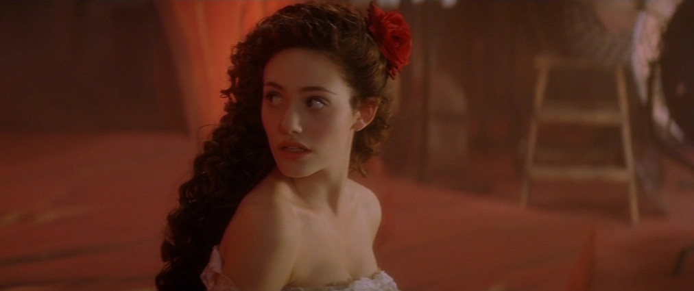 The Phantom of the Opera (2004). Cinematography by John Mathieson. Starring Emmy Rossum. The Phantom of the Opera