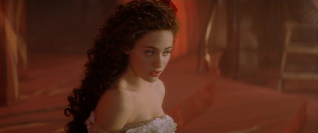 The Phantom of the Opera (2004). Cinematography by John Mathieson. Starring Emmy Rossum. The Phantom of the Opera