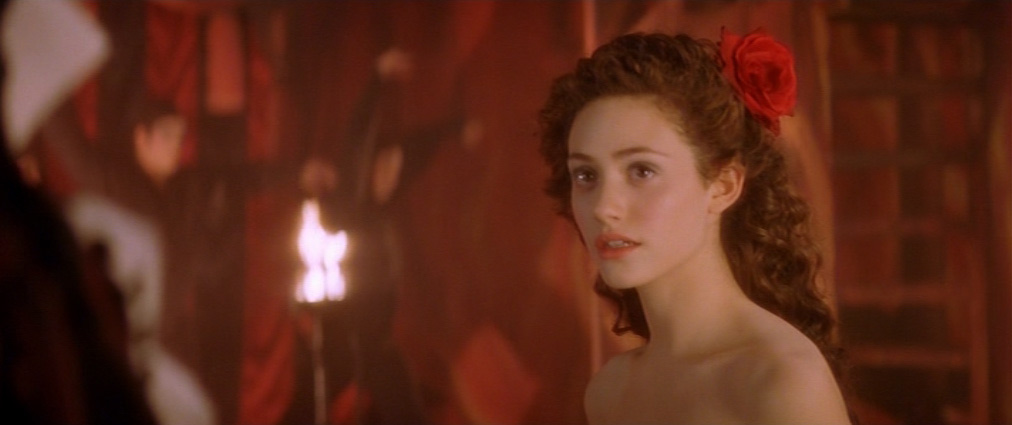 The Phantom of the Opera (2004). Cinematography by John Mathieson. Starring Emmy Rossum. The Phantom of the Opera