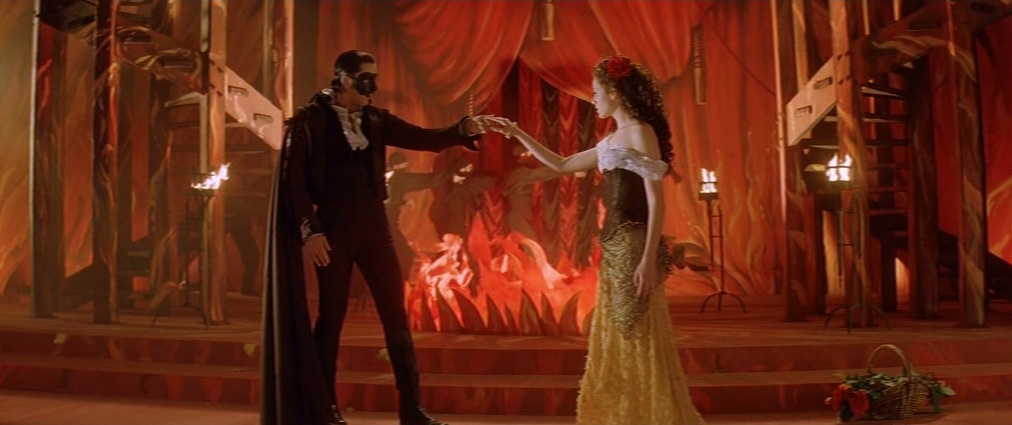 The Phantom of the Opera (2004). Cinematography by John Mathieson. Starring Emmy Rossum. The Phantom of the Opera
