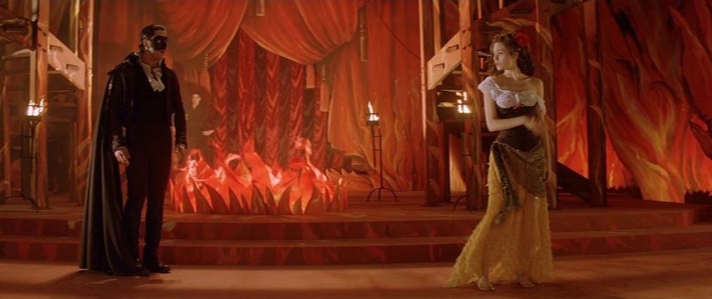 The Phantom of the Opera (2004). Cinematography by John Mathieson. Starring Emmy Rossum. The Phantom of the Opera